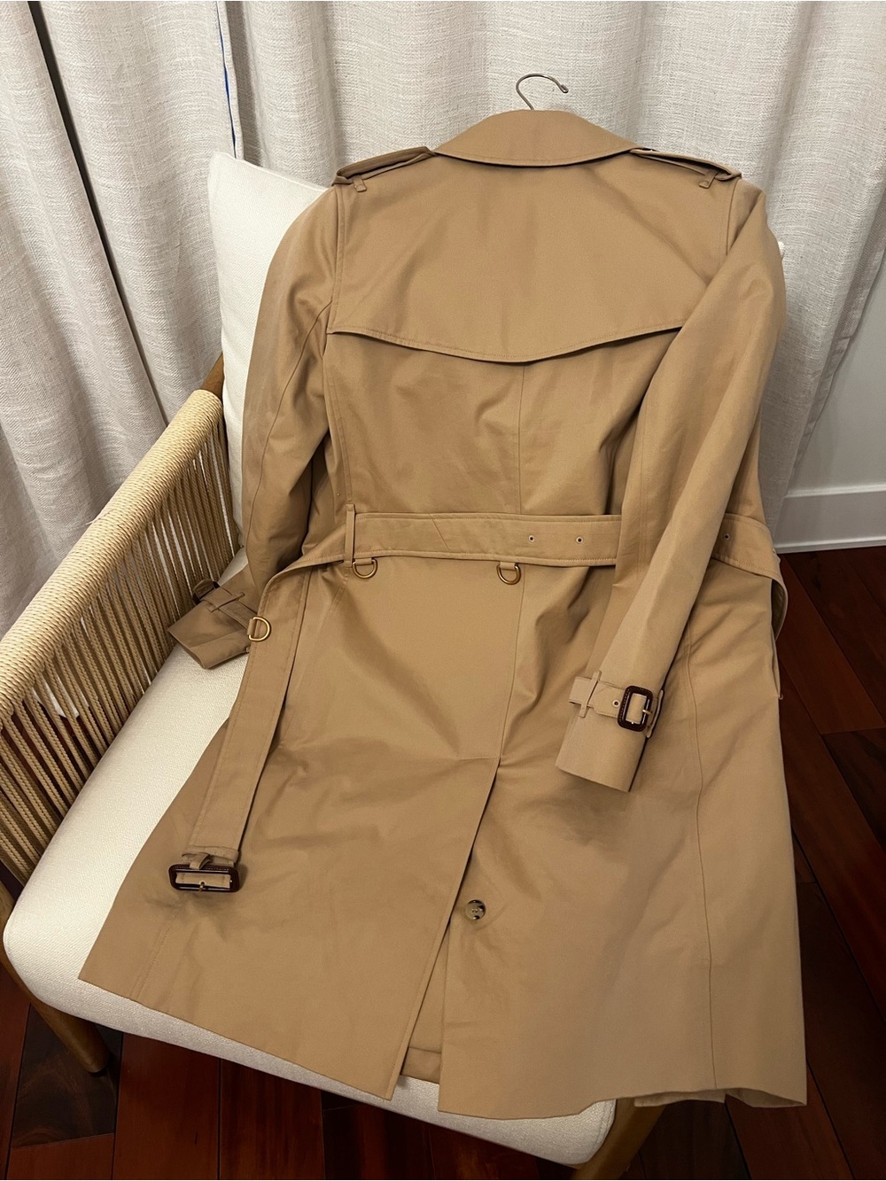 Burberry Kensington Trench Coat US size 4 - Picture 12 of 16